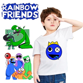 10 colores Roblox camiseta para niños para niños niñas algodón verano niños  tops tees bebé niños camisetas blusa ropa 1-12 años