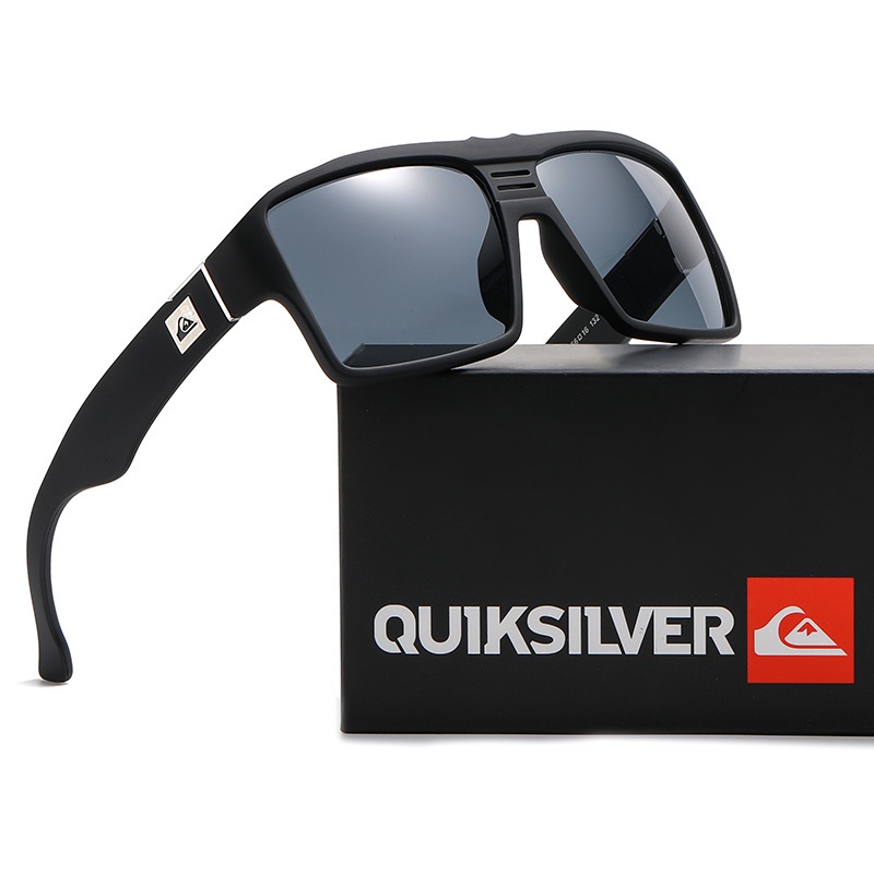 quiksilver Espejo Cuadrado UV400 Gafas De Sol Hombres Marca Disenador De Lujo Vintage Verano Hombre Para Conductor Sombras Oculos Shopee Mexico