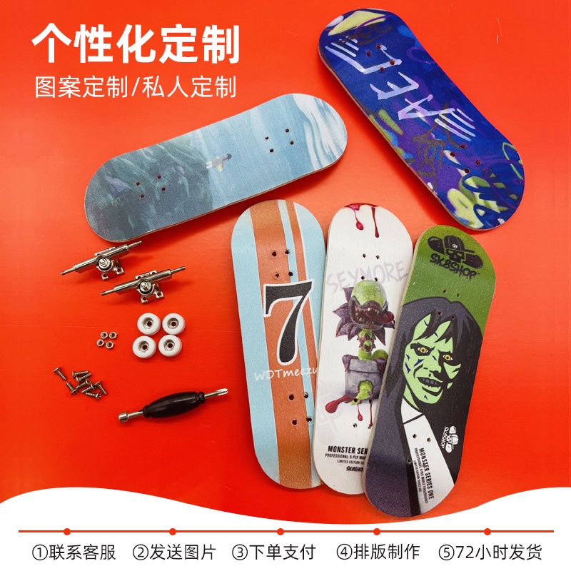 Fingerboard Profesional Kits De Dedos Profesionales Patinetas Para