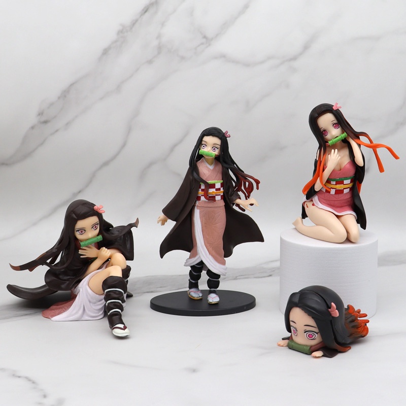 Série Rui Vol.2 Figurine Demon Slayer Nezuko Kamado 10 Cm