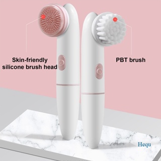 Limpiador Facial eléctrico 5 en 1, máquina de limpieza Facial, limpiador de  poros de la piel, masaje de limpieza corporal, Mini cepillo masajeador de  belleza - AliExpress
