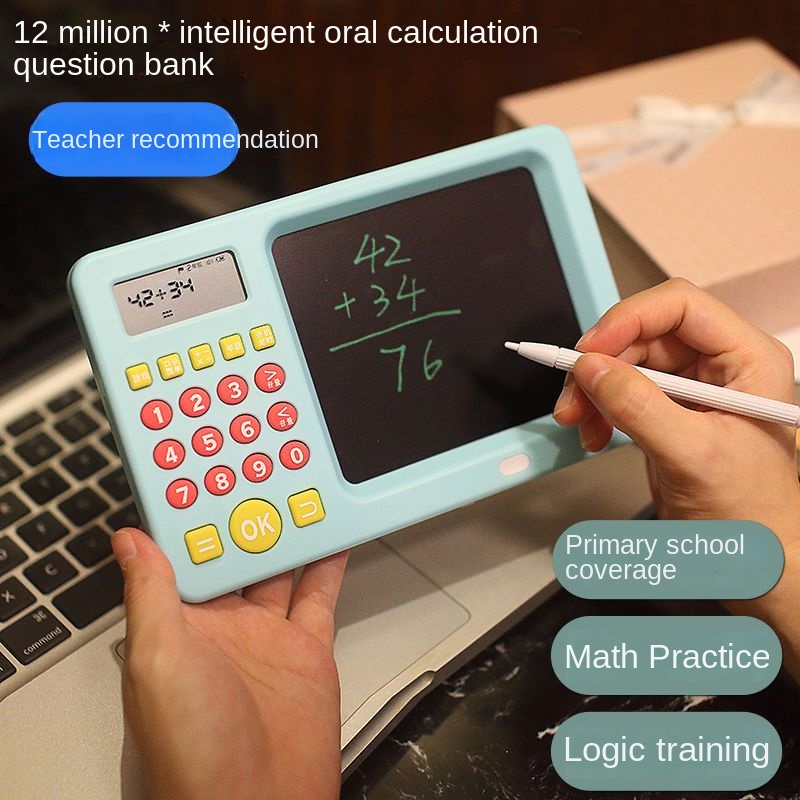 Máquina De Aritmética Mental – Juguete Educativo De Matemáticas Con Pantalla (13x7 Cm, Pilas No Incluidas)