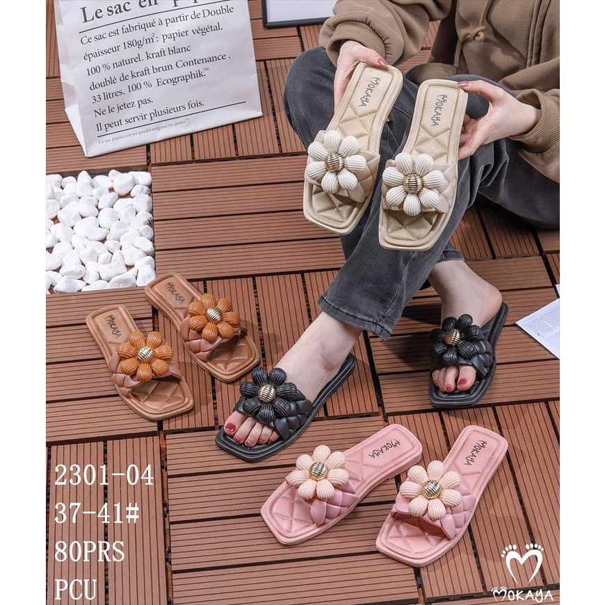 Sandalias con flores discount 2019