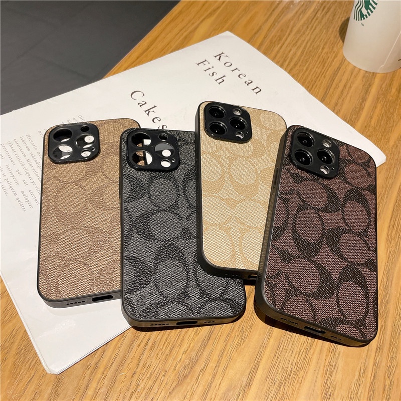 Funda Rígida Con Estampado coach Para iPhone 14 Pro Max 14max 14plus 13 X  12pro 7 8 plus XR Xs 11