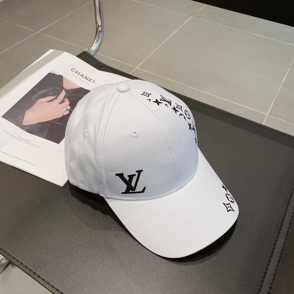 Stock Ready 22FW Marca De Lujo Hombre Mujer Streetwear Louis Vuitton Gorras  De Béisbol Moda Y Loción Protectora Solar