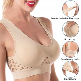 Brasieres para mujer, 2 piezas con hebilla lateral frontal, brasier  deportivo, ropa interior de encaje sólido, sin anillo de acero, soporte  para yoga