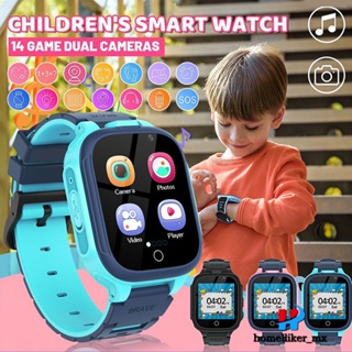 Reloj inteligente impermeable para niños, rastreador GPS, para niños y  niñas de 3 a 12 años con cámara SOS, alarma, cámara de llamada, alarma de  1.44