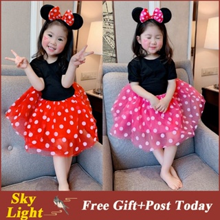 vestidos de niña disfraz minnie