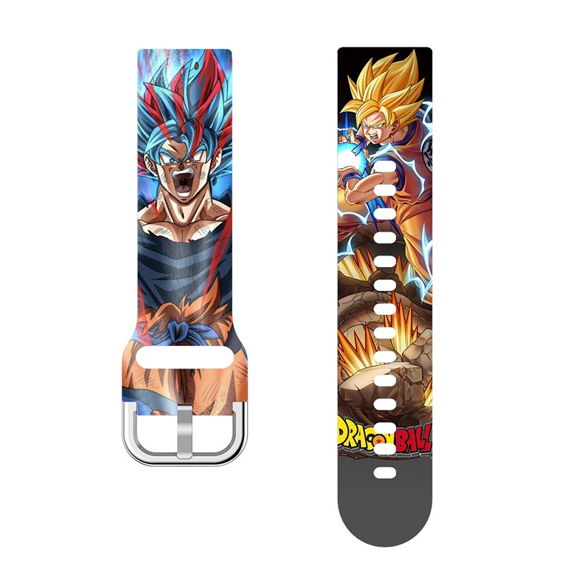 Dragon Ball Impreso Anime Patron Correa De Silicona Banda Para Xiaomi Watch S1 Active
