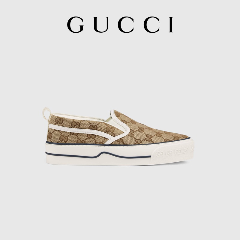 Tenis gucci hot sale slip on