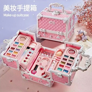 Kit De Maquillaje Infantil Para Niña Con Estuche Cosmético