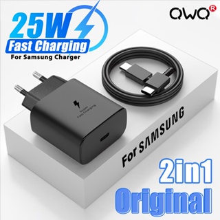  Cable de carga rápida C cargador de teléfono tipo C caja de  carga USB C cable Android para Samsung Galaxy S23 S22+, S21 Fe, S22 Ultra,  A13 A53 S20, Z Fold