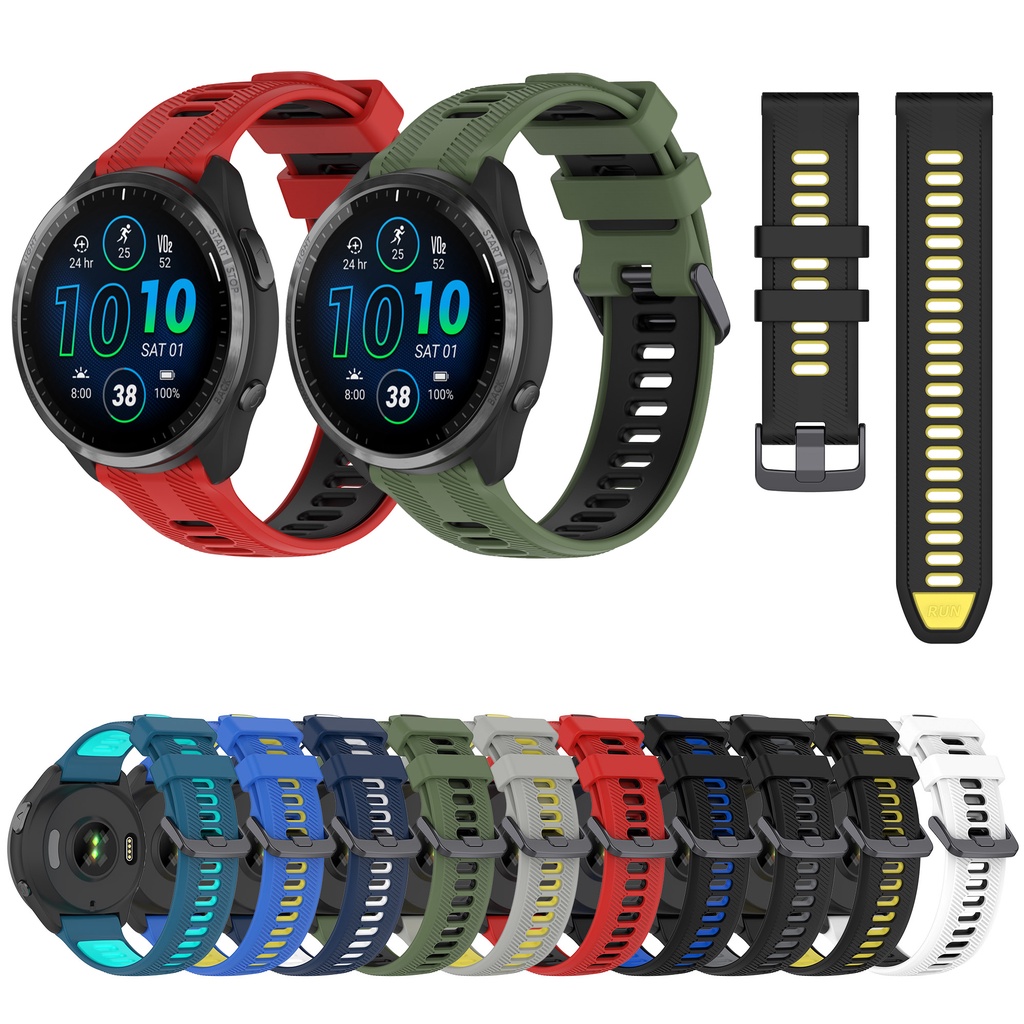 Correa de silicona para reloj inteligente Garmin Forerunner 745