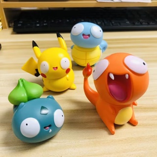 AROLF colección Pikachu figuras 3-9cm modelo juguetes Pokemon figuras Anime  Charmander Bulbasaur Litten Squirtle Abra figuras de acción