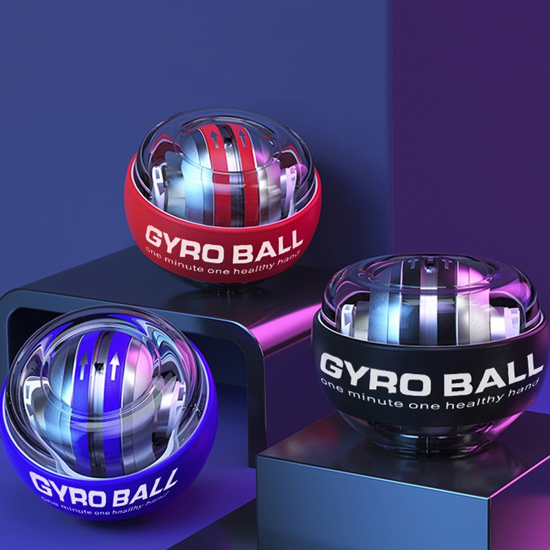 Gyroball LED Powerball – Auto-démarrage – Renforce Poignet Et Main – Sport