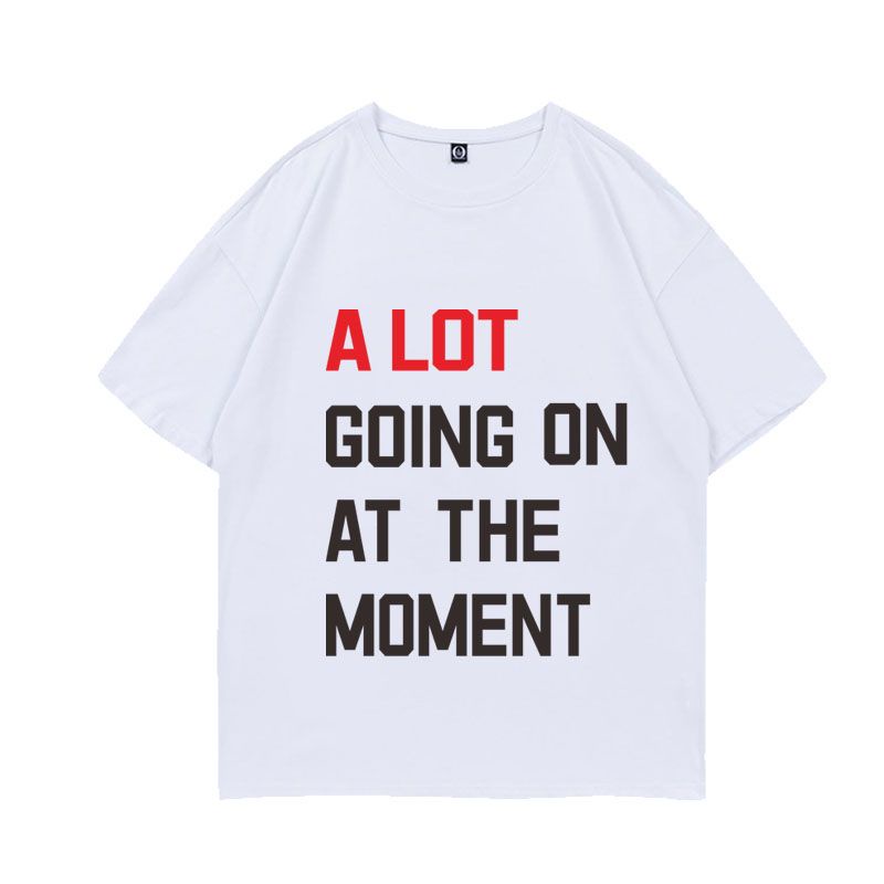 thumbnail image 1 of Taylor Swift the Eras Tour Concert Merch Mismo Camiseta De Algodón Para Hombres Mujeres Talla Grande Coreano Suelto Cuello Redondo Manga Corta Harajuku Verano Moda Casual Pareja, 1 of 5