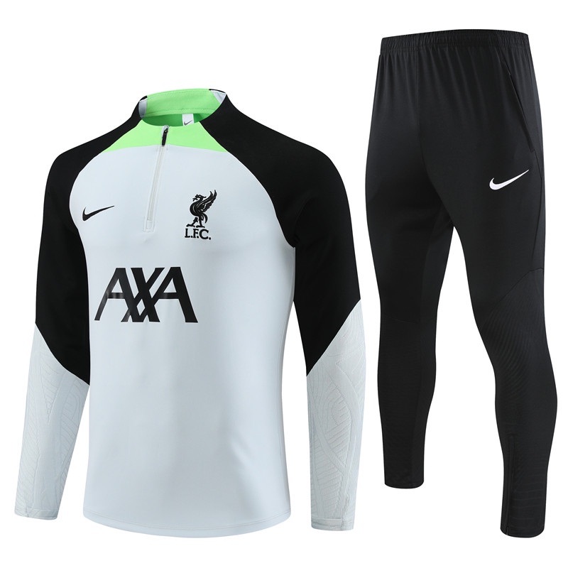 Nuevo 2023 Liverpool Traje De Entrenamiento Desgaste Deportes Chandal Ninos Adultos Camisa Uniforme De Futbol Jersey Nino Sudadera Jogging Ropa Deportiva Gris Claro 23 24 Shopee Mexico