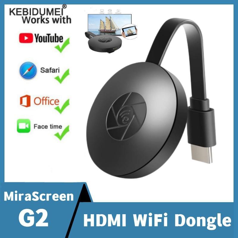 Adaptador de pantalla inalámbrico 1080P, adaptador inalámbrico de dongle de  pantalla HDMI, espejo de pantalla HD para teléfono, tableta, TV, conexión