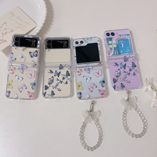 Funda protectora para Samsung Galaxy Z Flip 5 transparente con diseño para  mujeres y niñas, diseño femenino de dibujos animados de Disney, Kawaii