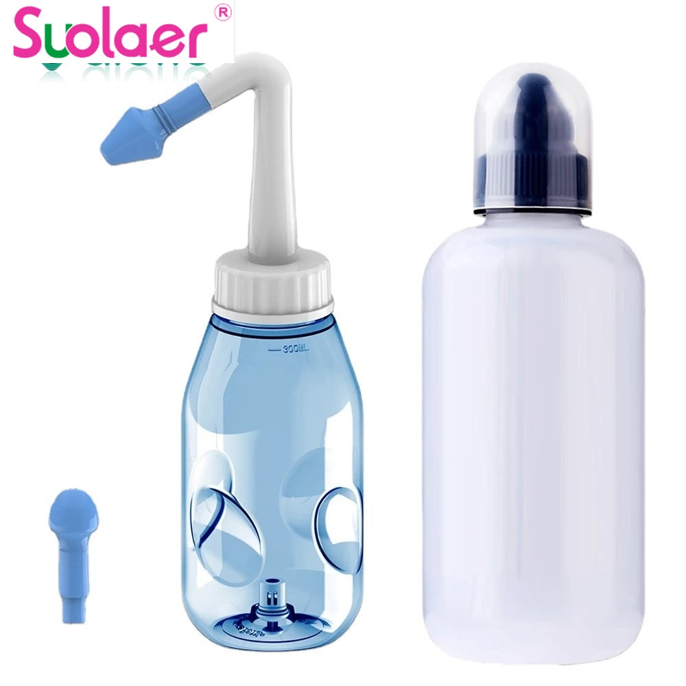 Lavado nasal botella limpiador nasal adultos y niños