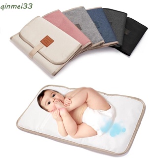 Cambiador de pañales portátil para bolsa de pañales, cambiador de bebé  impermeable, cambiador portátil para bebé con bolsillo inteligente para