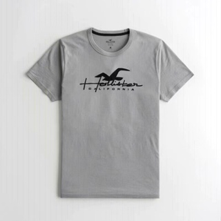 Playera manga corta Hollister cuello redondo para mujer