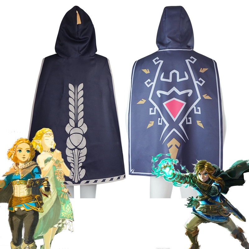 Juego The Legend of Princess Zelda Cosplay Disfraz Capa Linke Cape ...