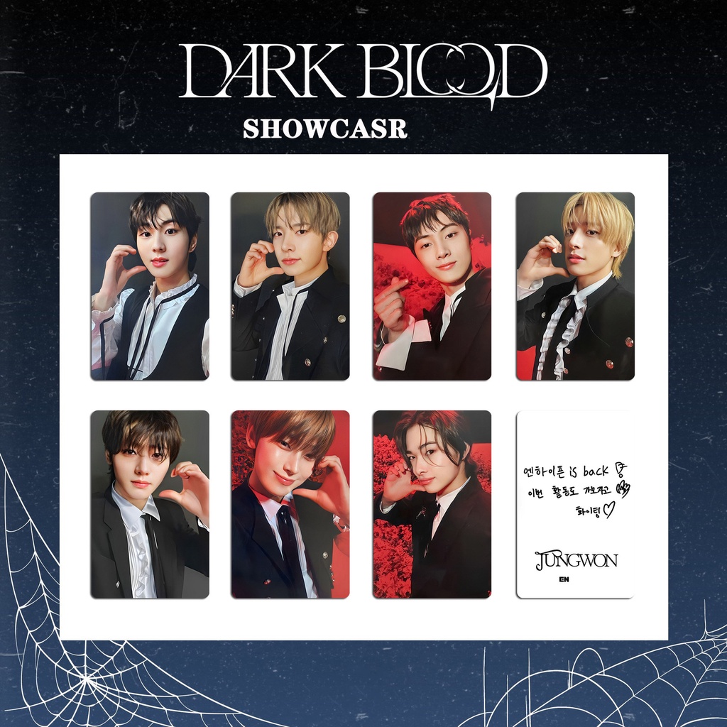 ENHYPEN DARKBLOOD shopee トレカ トレカ セット 7枚 ENHYPEN DARKBLOOD shopee トレカ トレカ セット 7枚 - メルカリ