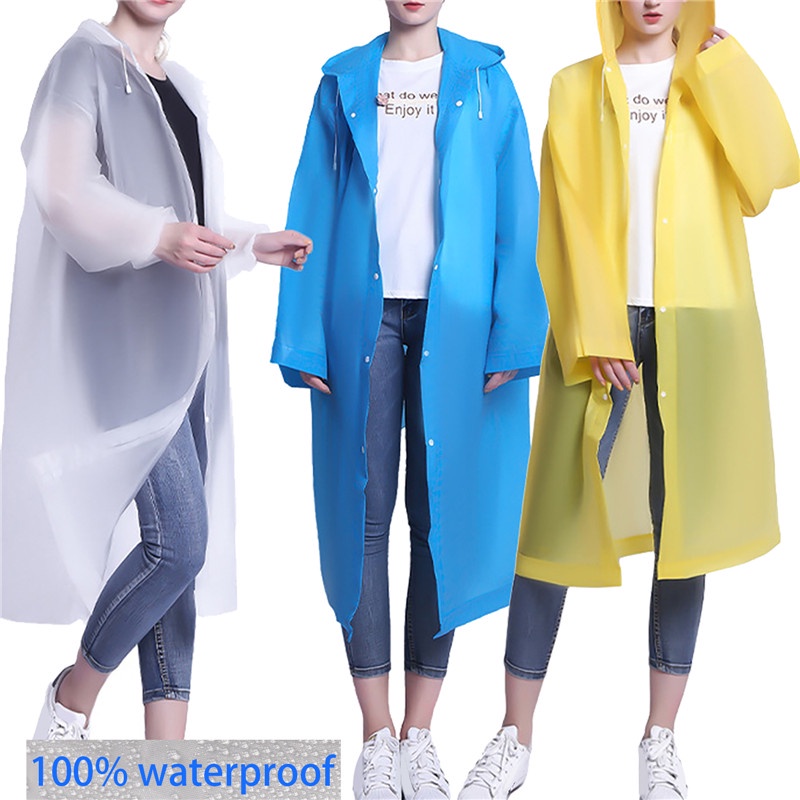 Kit Capa Impermeable 10 Piezas Portatil Para lluvia Tipo Gabardina., Moda  de Mujer en 2023