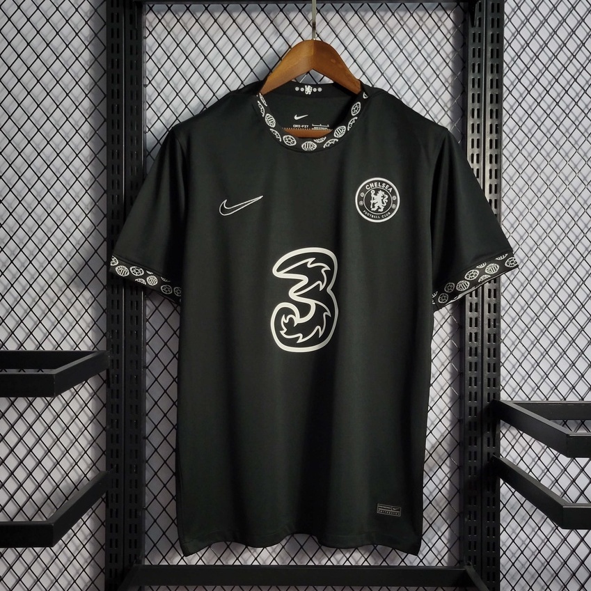 2022 23 Camiseta De Futbol Negra Chelsea Shopee Mexico