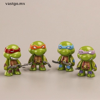 Figura de acción de tortuga Ninja mutante adolescente, juguetes TMNT,  modelo de colección de Anime de PVC, decoración de muñeca, regalos de  cumpleaños