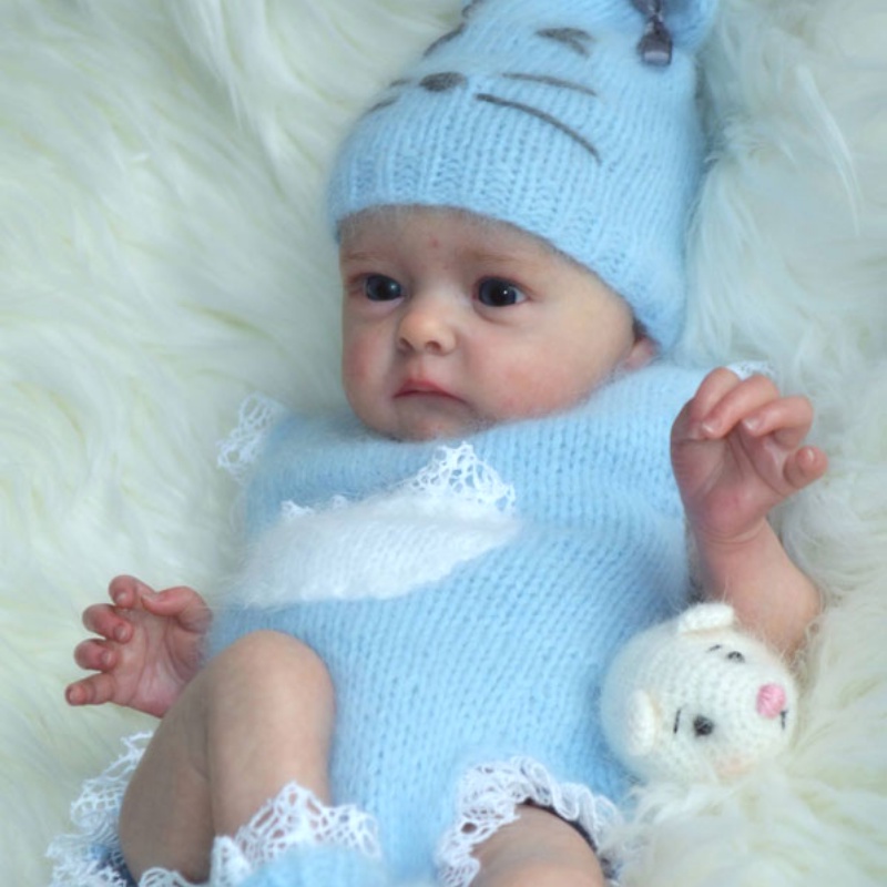 Kit De 16 Pulgadas Tink Reborn Baby Doll Leighton Rose Moldes De Vinilo En Blanco Sin Pintar