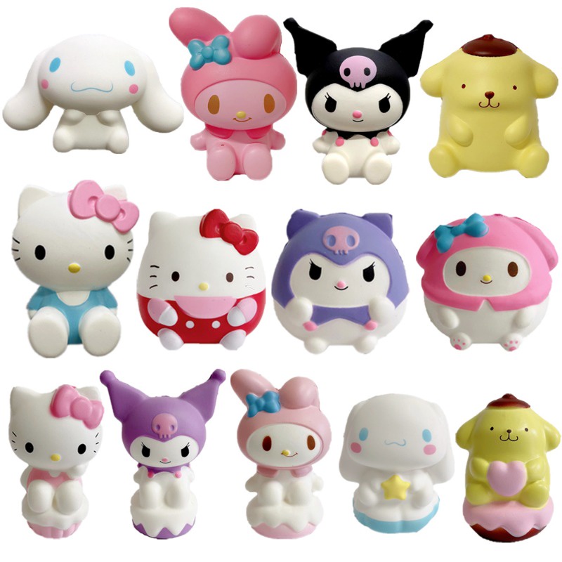 Hello Kitty Hamee Sanrio And Friends Cinnamoroll Jumbo Squishy Toy