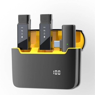 BOYA Micrófono Lavalier inalámbrico para Android USB C Smartphone Tablet  Externa Mini Solapa Tipo C Micrófono para iPhone 15 Micrófono de clip para