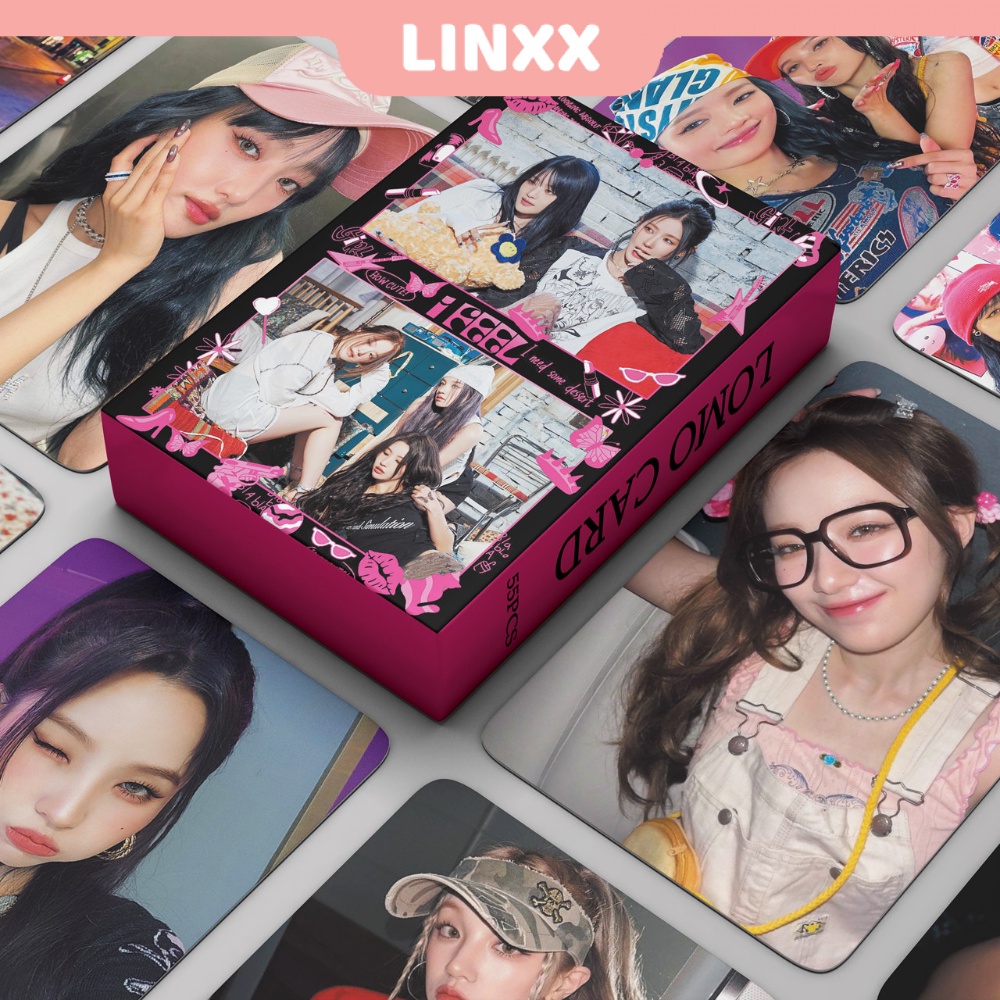 Linxx 55 Pcs G I Dle Queen Card Album Lomo Kpop Photocards Postales