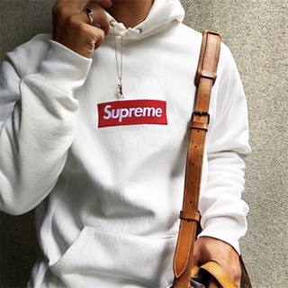 Supreme Sudadera Con Logo Y Capucha - Rojo de Hombres