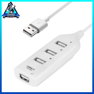 Concentrador de puertos múltiples de alta velocidad USB 2,0, concentrador  USB divisor, adaptador de corriente de 4/7 puertos, expansor múltiple 2,0,  con interruptor para PC - AliExpress