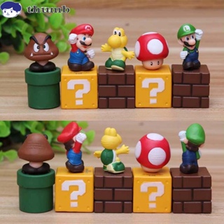 Paquete de 3 juguetes de la película de Mario (5 pulgadas), figuras de  acción de Mario Bros, juguete de princesa melocotón, juguetes de Mario para