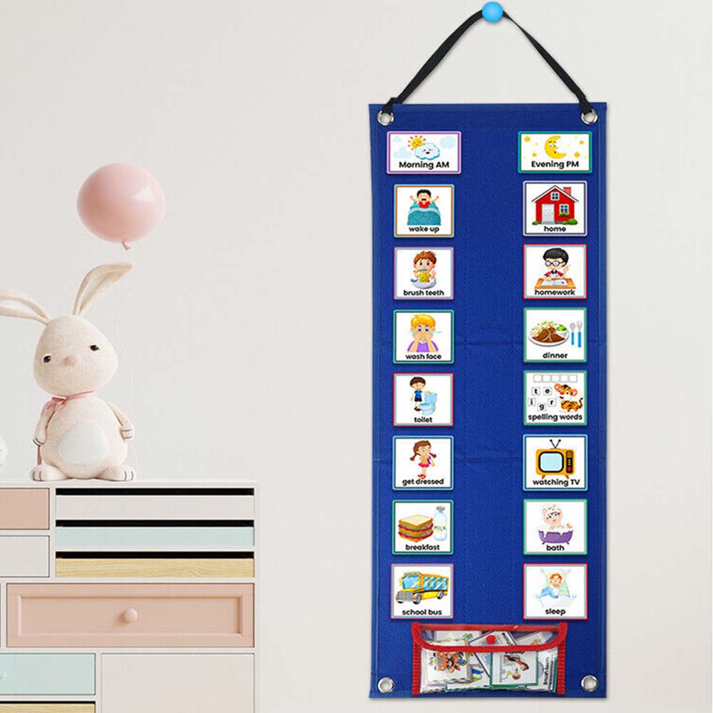 hilimer-70-pieces-visual-schedule-cards-chore-chart-schedule-board-for