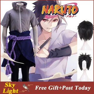 Naruto Cosplay Costume- Naruto Shippuden Hatake Kakashi 11 parts in 1  Deluxe Costume Set with Prop for Halloween / Party