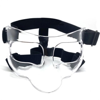 Casco de nariz deportiva Máscara de baloncesto Protector facial de  protección facial Máscara protectora con correa elástica ajustable Equipo  anticolisión