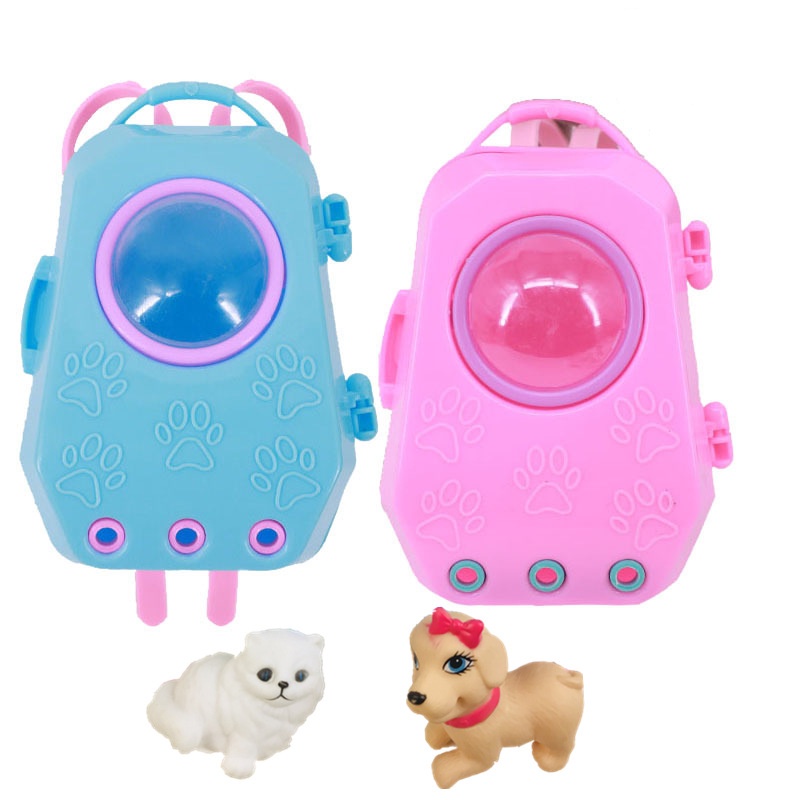 Juguete de la muneca espacio para mascotas mochila transparente de doble hombro al aire libre Portatil Bolsa de accesorios para gatos y perros Shopee Mexico