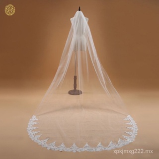 Cinta de velo brillante con luz LED, velos de novia de dos capas,  accesorios de velo de novia de tul suave - AliExpress