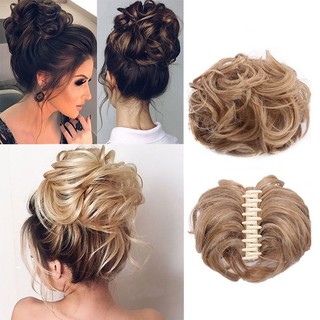 Extension Capillaire Bollo (chignon) Couleur Blond Cuivré 21/27 - Synthétique - Neuf Avec étiquette