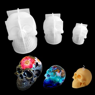 Molde de vela de ojo de calavera, molde de bola de cristal de mano, molde  de fantasma, molde de vela de calavera 3D, molde de silicona para velas de