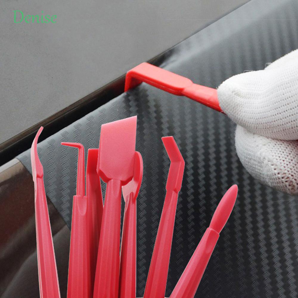 7pcs Car Sticker Auto Film Fitting Tools Set Squeegee Scraper Window  Tinting Kit