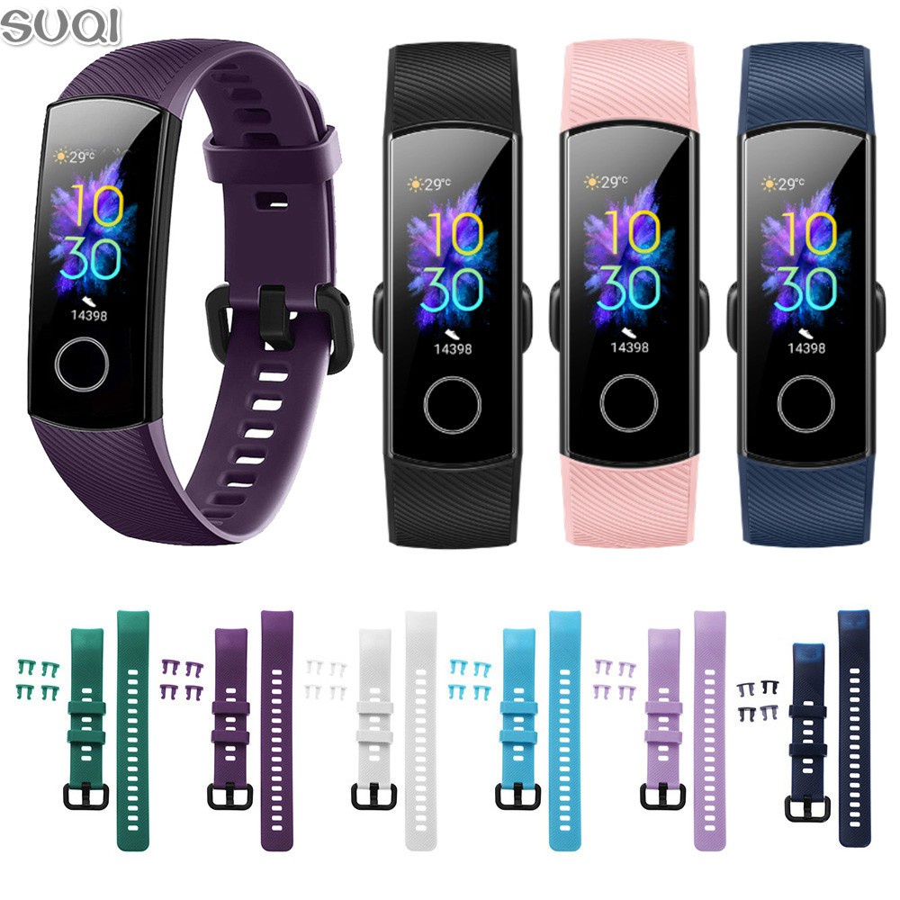 Compre Para Huawei Band 8 Nylon Watch Band Sport Loop Ajustable Correa de  Reemplazo Transpirable - Negro / Rojo en China