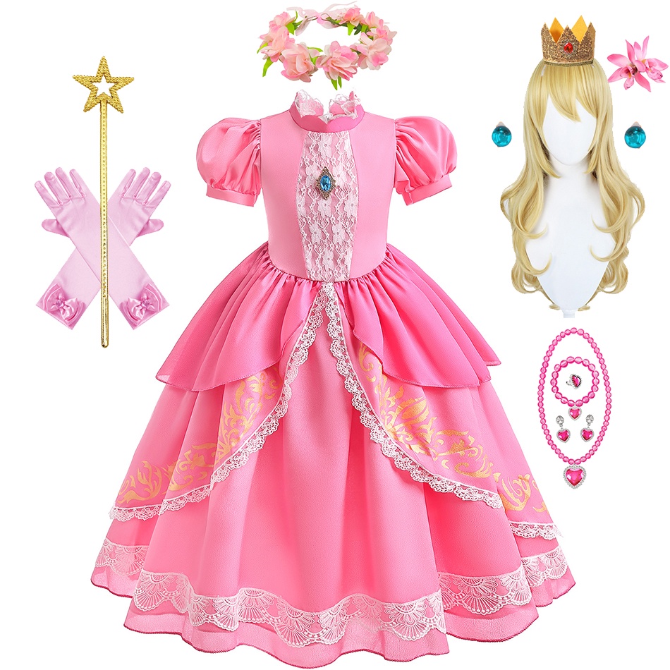 Princesa peach vestido sale