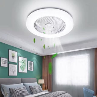  Ventilador de techo silencioso con luz, lámparas de ventilador  de diseño moderno en forma de flor, luz de techo LED regulable con control  remoto, lámpara de techo para dormitorio, sala de