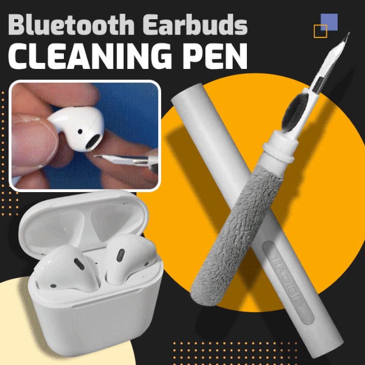 Kit de limpieza de auriculares para Airpods, Airpods Pro 1, 2, 3, kit de  limpieza con forma de bolígrafo con cepillo suave para auriculares